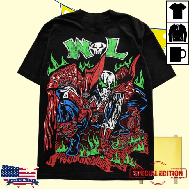 Warren Lotas Store Merch Hell Man T-Shirt Black Warren Lotas Store Merch Hell Man T-Shirt Black
