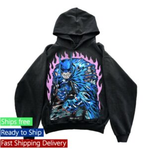 Warren Lotas Store Merch Caped Hero Hoodie Black