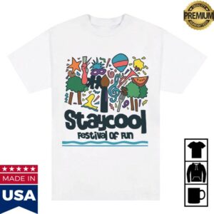 Staycoolnyc Store Merch Festival Tee White