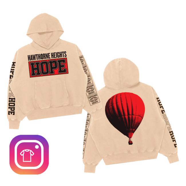 Hawthorne Heights Store Merch Hawthorne Heights Hope Hoodie Hawthorne Heights Store Merch Hawthorne Heights Hope Hoodie