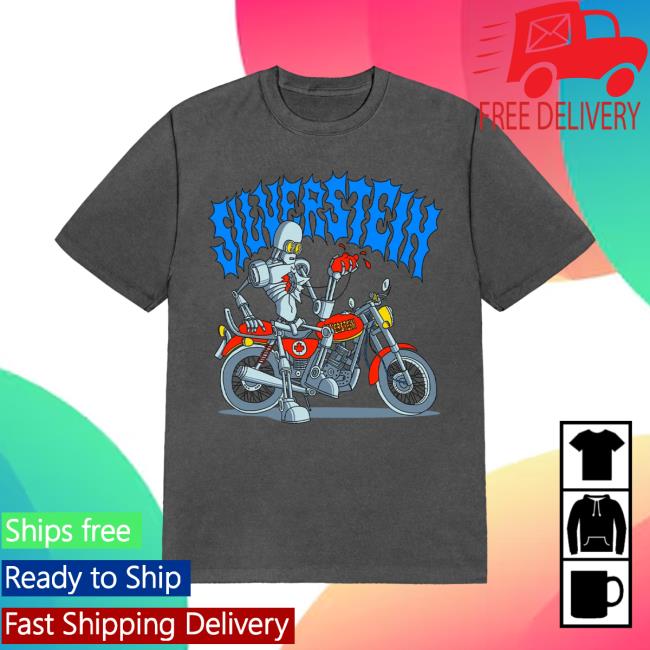 Silverstein Merch Store Robot Bike T-Shirt Silverstein Merch Store Robot Bike T-Shirt