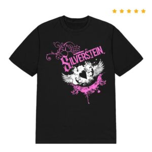 Silverstein Merch Store Wings Tee Throwback Emo Design