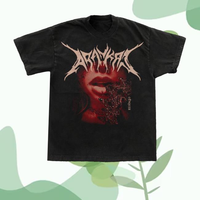 Arankai Merch Store Shop Conquer Metal Tee Arankai Merch Store Shop Conquer Metal Tee