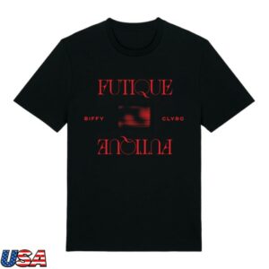 Biffy Clyro Store Merch Futique Repeat Uk Eu 2026 Tour T-Shirt Black