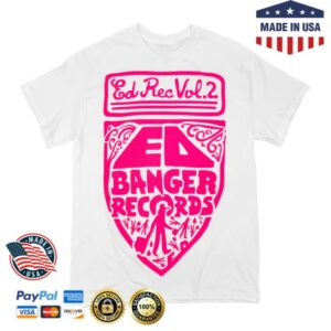Ed Banger Records Store Merch Ed Rec Vol.2 T-Shirt