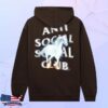 Anti Social Social Club Store Merch Assc Glowing Horse Black Tee