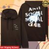 kenny anti social social club store merch assc glowing horse hoodie wpsdd