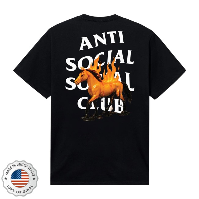 Anti Social Social Club Store Merch Assc Cny Black Tee Anti Social Social Club Store Merch Assc Cny Black Tee