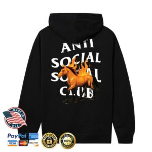 Anti Social Social Club Store Merch Assc Cny Black Hoodie