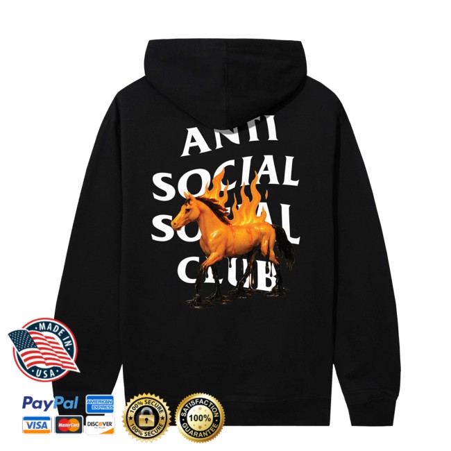 Anti Social Social Club Store Merch Assc Cny Black Hoodie Anti Social Social Club Store Merch Assc Cny Black Hoodie