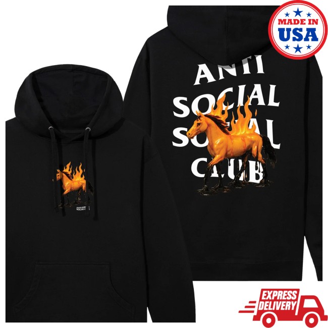 Anti Social Social Club Store Merch Assc Cny Black Hoodie Anti Social Social Club Store Merch Assc Cny Black Hoodie