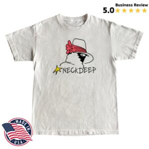 Armada Merch Store Neck Deep Stealthy Lady T-Shirt