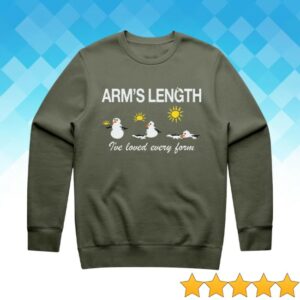 Arm’s Length Store Merch Green Snowman Crewneck