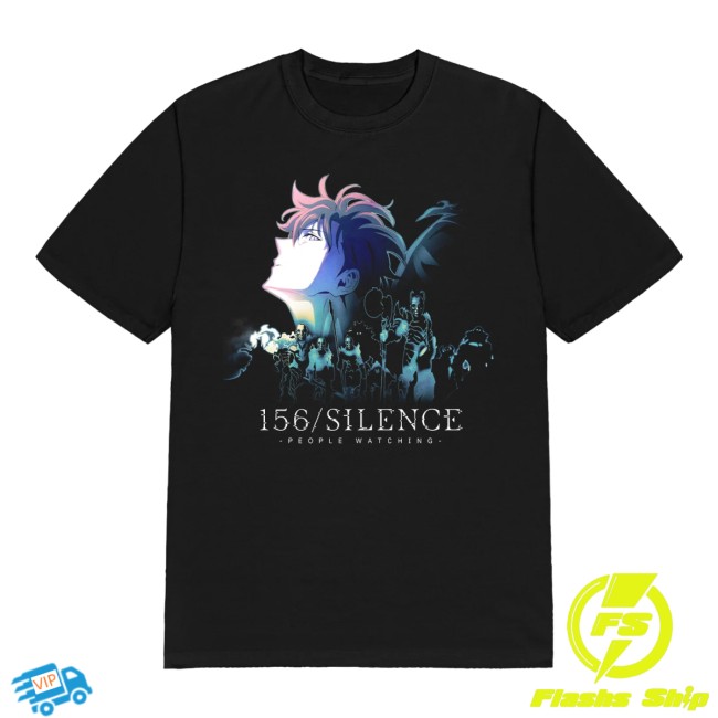 Armado Merch Store 156 Silence People Watching Anime T-Shirt Armado Merch Store 156 Silence People Watching Anime T-Shirt