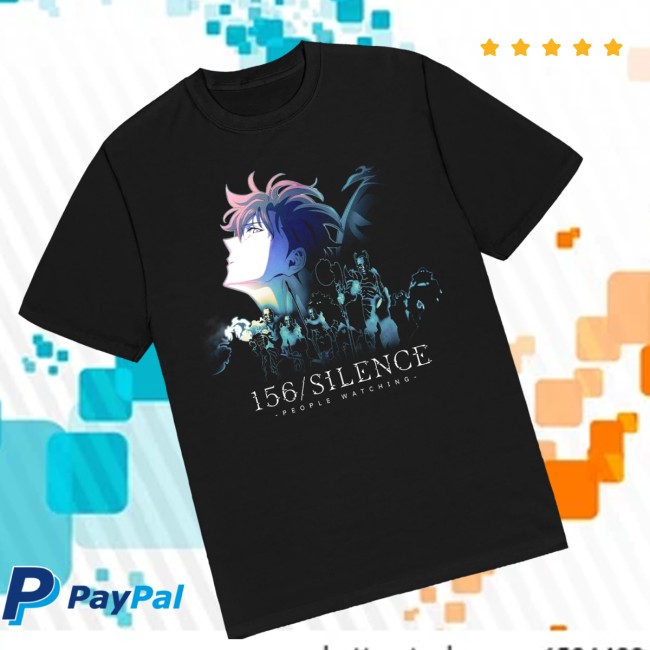 Armado Merch Store 156 Silence People Watching Anime T-Shirt Armado Merch Store 156 Silence People Watching Anime T-Shirt