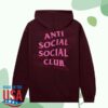 kenny Anti Social Social Club Merch Store Assc 2026 Hoodie Maroona