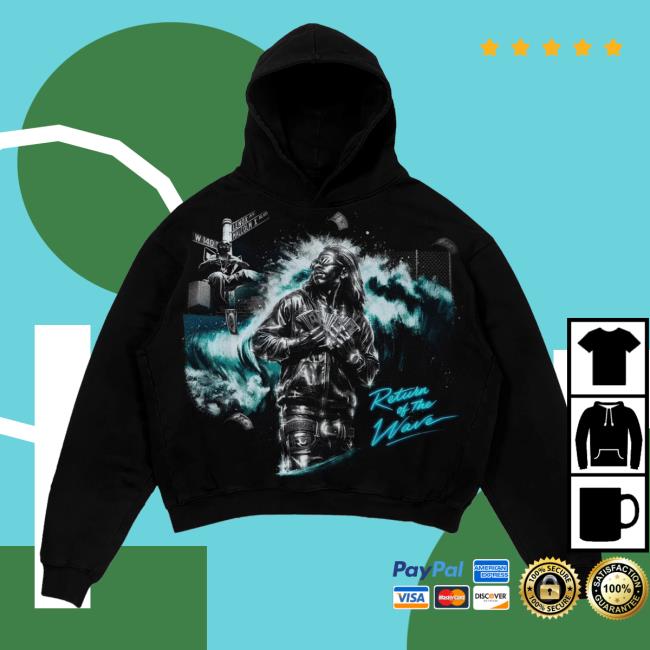 Thisisbiggavel Merch Store Shop Return Of The Wave Hoodie