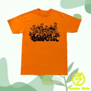 The Wrong Side Merch Store Shop Sunami Orange Tee