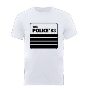 The Police Shop Merch Store The Police 1983 Tour T Shirt