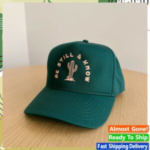 Walk In Love Store Merch Be Still And Know Green Hat