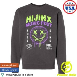 Hijinx Fest Store Merch 2025 Crewneck