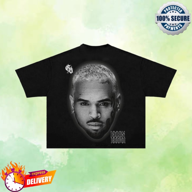 Chris Brown Store Merch Chris Brown B&W Tee Chris Brown Store Merch Chris Brown B&W Tee