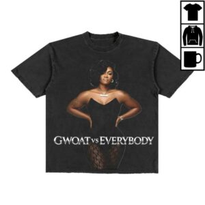 Claressa Gwoat Shields Merch Store Gwoat Vs Everybody Tee Black Edition