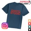 kenny Santo Studio Merch Store Santo Bold Logo Tee Bluea