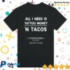 Tacopub Store Merch Holy $Hit I Love Tacos T-Shirt Tacopub Store Merch Holy $Hit I Love Tacos T-Shirt