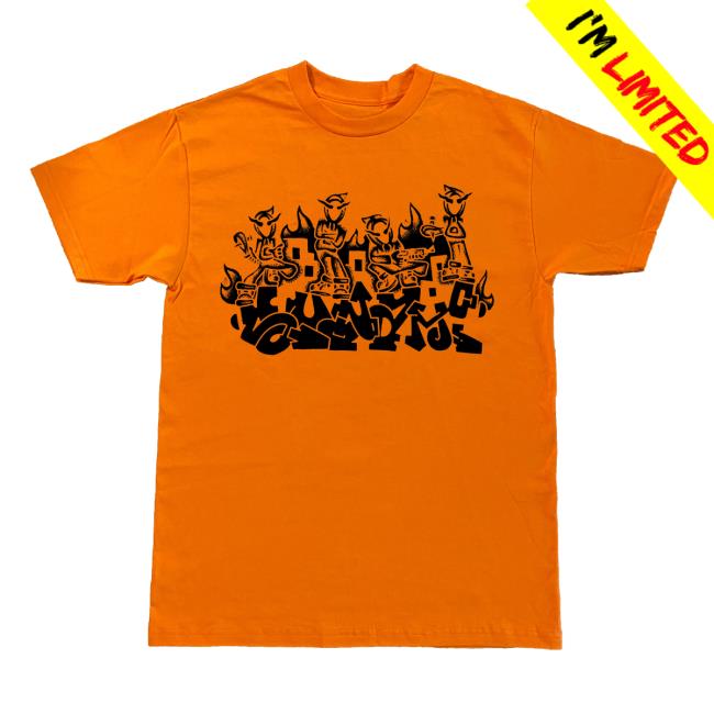 The Wrong Side Merch Store Sunami Orange Tee The Wrong Side Merch Store Sunami Orange Tee