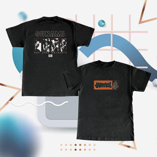 The Wrong Side Merch Store Sunami San Hose Black Tee The Wrong Side Merch Store Sunami San Hose Black Tee