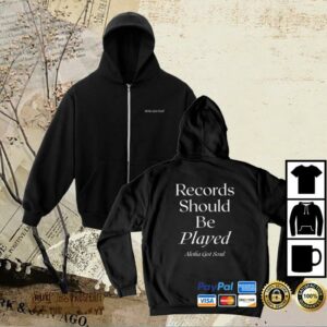 Aloha Got Soul Merch Store Shop Rsbp Zip-Up Records Should Be Played