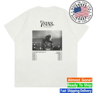 Backspacer Records Store Merch Felip 7Sins Live Bootleg Shirt