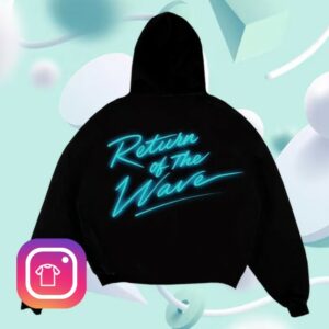 Thisisbiggavel Store Merch Return Of The Wave Hoodie