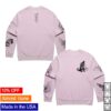 Godzilla Merch Store Godzilla Kaiju Print Sweatshirt Light Pink 2 kenny Godzilla Merch Store Godzilla Kaiju Print Sweatshirt Light Pinkaa