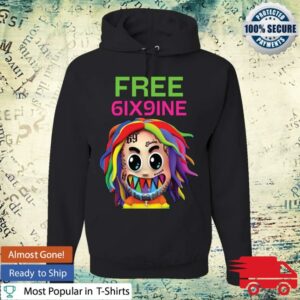 Tata Merch Store Shop Free 6Ix9ine Black Hoodie