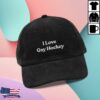 kenny Polychrome Goods Merch Store I Love Gay Hockey Embroidered Hata