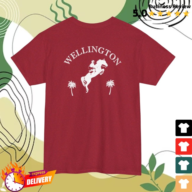 Merlin Classics Store Merch Wellington Florida Vintage Retro Unisex Heavy Cotton Equestrian Tee