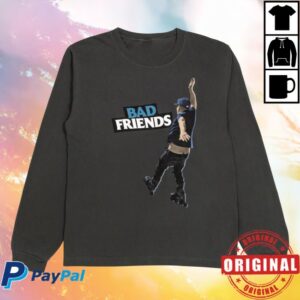 Bad Friends Merch Store Bobby Falling Long Sleeve T-Shirt