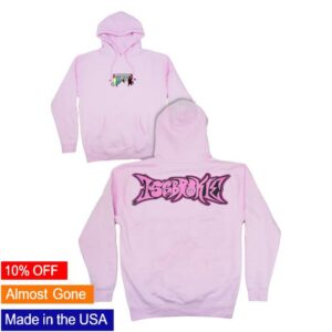 Issbrokie Merch Store Bleh Hoodie Pink
