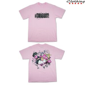 Issbrokie Merch Store Swaggot Tee Pink