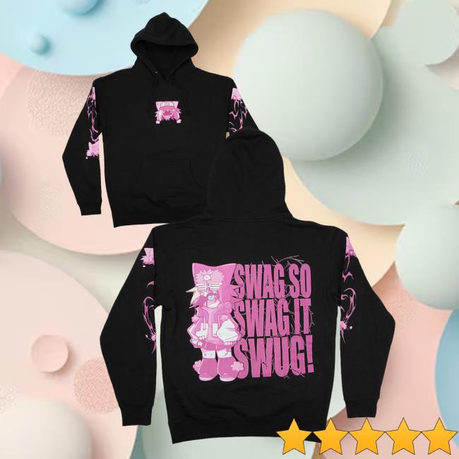 Issbrokie Merch Store Swug Hoodie Black Issbrokie Merch Store Swug Hoodie Black