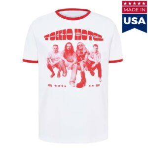 Tokio Hotel Merch Store Shop Contrast T-Shirt