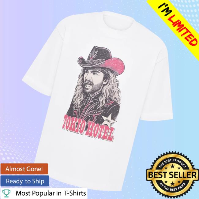 Tokio Hotel Merch Store Shop Western T-Shirt Tokio Hotel Merch Store Shop Western T-Shirt