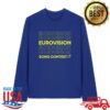 Eurovision Merch Store Repeat Logo Long Sleeve Navy