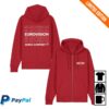 kenny Eurovision Merch Store Repeat Logo Zip Thru Hoodie Redaa