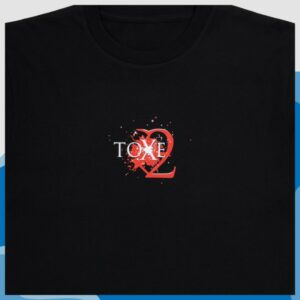 Year0001 Store Merch Toxe Toxe2 T-Shirt Black