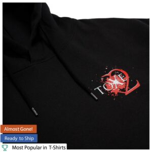 Year0001 Store Merch Toxe Toxe2 Hoodie Black