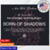 Born Of Shadows Store Merch Shadow Genesis T-Shirt