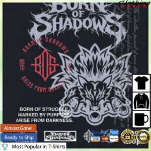 Born Of Shadows Store Merch Yami Kitsune’ T-Shirt